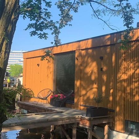 Beautiful Amstel Houseboat Appartement Amsterdam Buitenkant foto