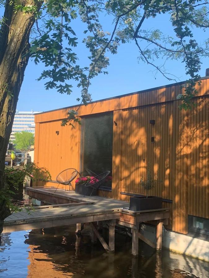 Beautiful Amstel Houseboat Appartement Amsterdam Buitenkant foto